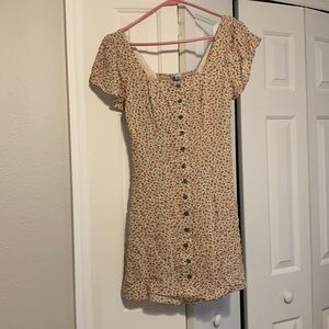 Floral American Eagle button down dress. Size small